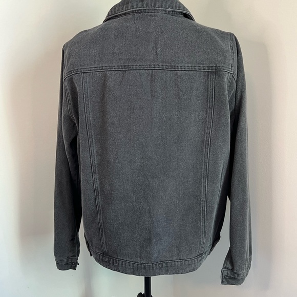 Thread & Supply Flannel Lined Denim Jacket NWT - Picture 5 of 5